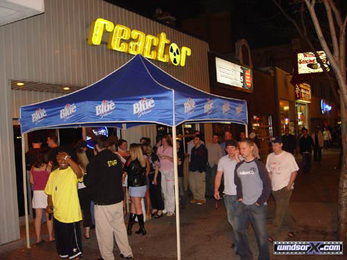 Reactor Nightclub downtown Windsor
